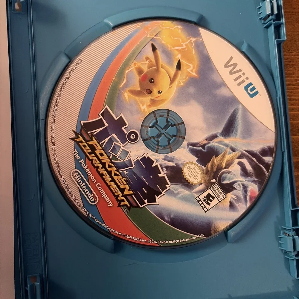 Pokemon Pokkén Tournament (Nintendo Wii U, 2016) Untested